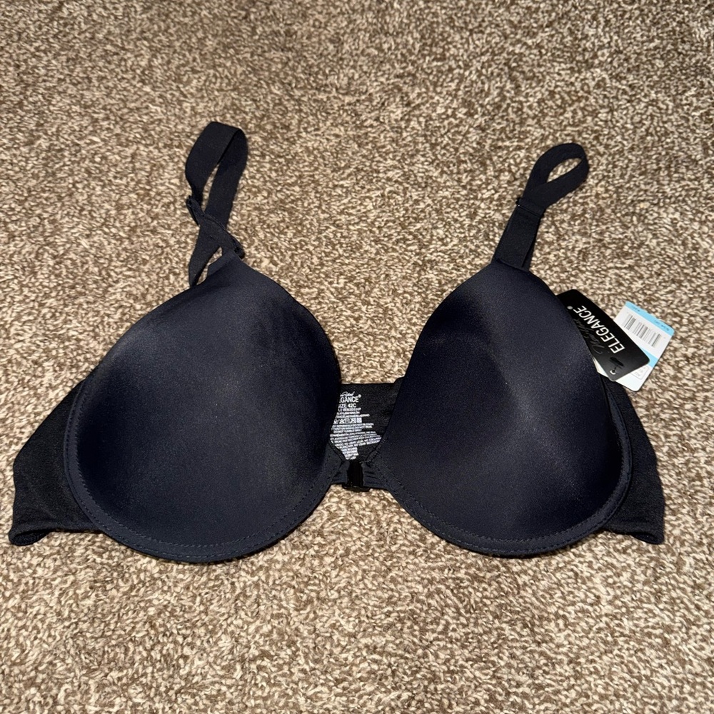 Black Label Elegant Black Bra